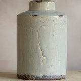 Tilos Ceramic Lamp With Cream Shade