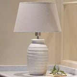 Millie Ceramic Table Lamp with Cream Shade