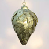 Fir Cone Decoration Antique Gold – Large