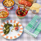 Olive Enamel Bowl 10cm | Bon Appétit Serving & Snack Bowl