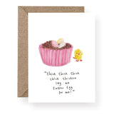 Easter Card - Chocolate Easter Nest