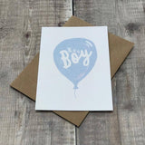 It's a Boy Card | Luxury New Baby Boy Greeting Card