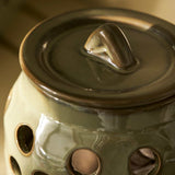 Ithaca Stoneware Garlic Store – Moss