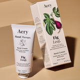 Aery Fig Leaf Hand Cream 75ml, a nourishing vegan hand cream with a sophisticated fragrance of fig, citrus, violet leaf and cedarwood.