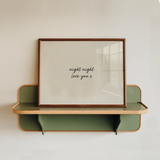 Night Night, Love You Art Print