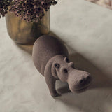 Tabora Hippo Sculpture – Modern Ceramic Decorative Ornament