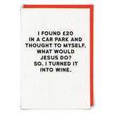 Jesus Greetings Card