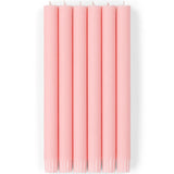 Add elegant colour to your table with British Colour Standard Orchid Pink dinner candles. Fair Trade, hand-poured, non-drip taper candles with an 8-hour burn time.