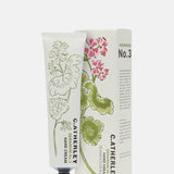 C.Atherley Geranium No.3 ceramide-rich botanical hand cream 75ml with natural citronella essential oils, made in England.