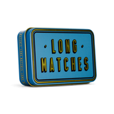TINIT Long Match Tins – Decorative Storage for Extra-Long Matches