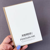 Penguin Hugs Letterpress Card | Sympathy Card | Love Card