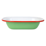 Tomato Green Enamel Oven Dish 20cm | Bon Appétit Enamel Bakeware