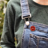 Red ‘I Believe’ Enamel Pin Badge – Christmas Stocking Filler