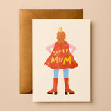 Super Mum – Red Card | Luxury Mother’s Day Card