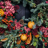 Winterberry Charm Luxury Christmas Wreath