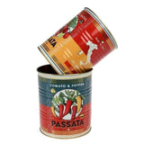 Retro Passata Metal Storage Tins