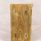 Vintage Reclaimed Elm Wood Stool - The Bertie