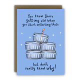 Funny Birthday Card - Gu Pots Glass Ramekin Collection