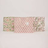 Paper Mirchi Large Block Printed Gift Bag – Blush