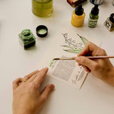 Lily of the Valley Card – Luxury Letterpress Botanical Card