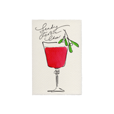 Scribble & Daub Festive Cheer Hand-Painted Luxury Christmas Card