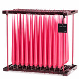 Ester & Erik Deep Pink 42cm tapered dinner candle in a rich vibrant magenta rose pink with warm undertones, traditionally hand-dipped in Denmark.