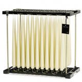 Ester & Erik Linden Bloom 42cm tapered dinner candle in a fresh yellow-green shade, handcrafted and hand-dipped in Denmark.