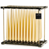 Ester & Erik Pale Ginger 42cm tapered dinner candle in a soft light beige with creamy yellow undertones, traditionally hand-dipped in Denmark.