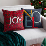Noel Tufted Christmas Cushion – Multicolour