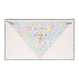 Meri Meri x Liberty Scallop Edge Garland – Floral Fabric Bunting with Velvet Ribbon