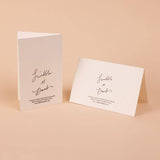 Scribble & Daub Merry Christmas Gift Bow Hand-Painted Luxury Christmas Card