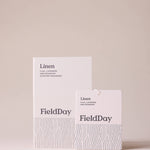 FieldDay Linen fragrance freshener for cars, wardrobes and drawers made from sustainably sourced softwood timber.