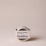 FieldDay Stoneware Incense Holder for incense cones and sticks.