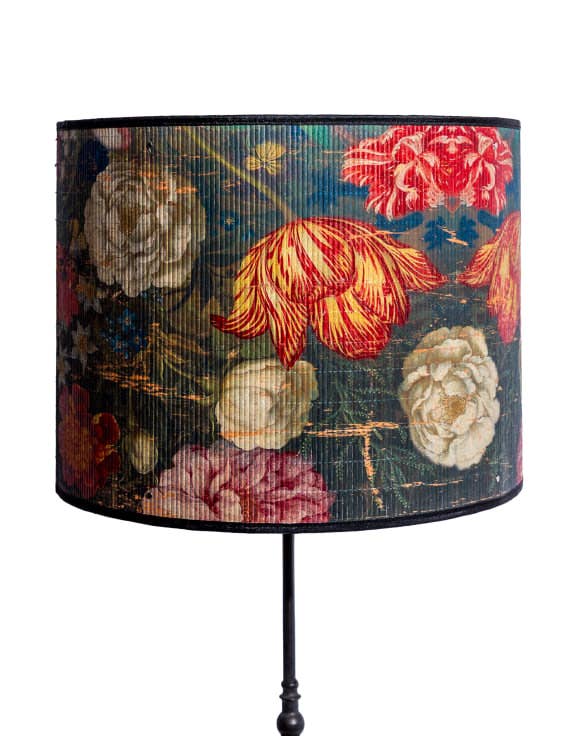 Large floral boho bamboo pendant shade in a 55cm size. Woven design adds warmth, texture and relaxed style to any interior.