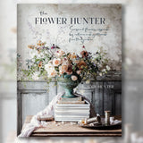 Flower Hunter hardback by Lucy Hunter featuring seasonal flowers, garden-inspired floral arrangements, creative projects and beautiful photography from her North Wales garden.