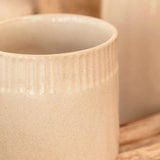 Fernham Glazed Earthenware Canister – Small &amp; Medium