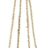 Jute Hanging Planter with Liner – Ideal for Ferns & Trailing Plants