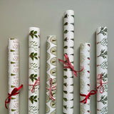 Laura Stoddart Red Berries Gift Wrap Sheet