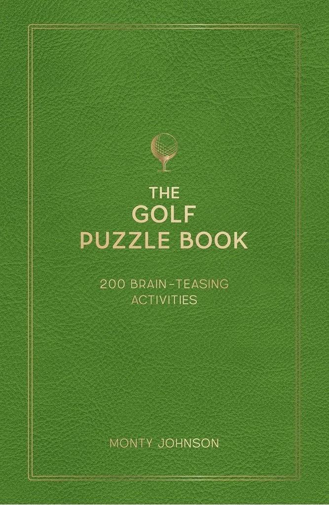 The Golf Puzzle Book with puzzles games and trivia for golf lovers