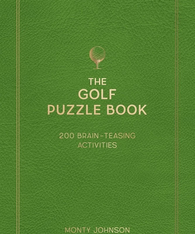 The Golf Puzzle Book with puzzles games and trivia for golf lovers