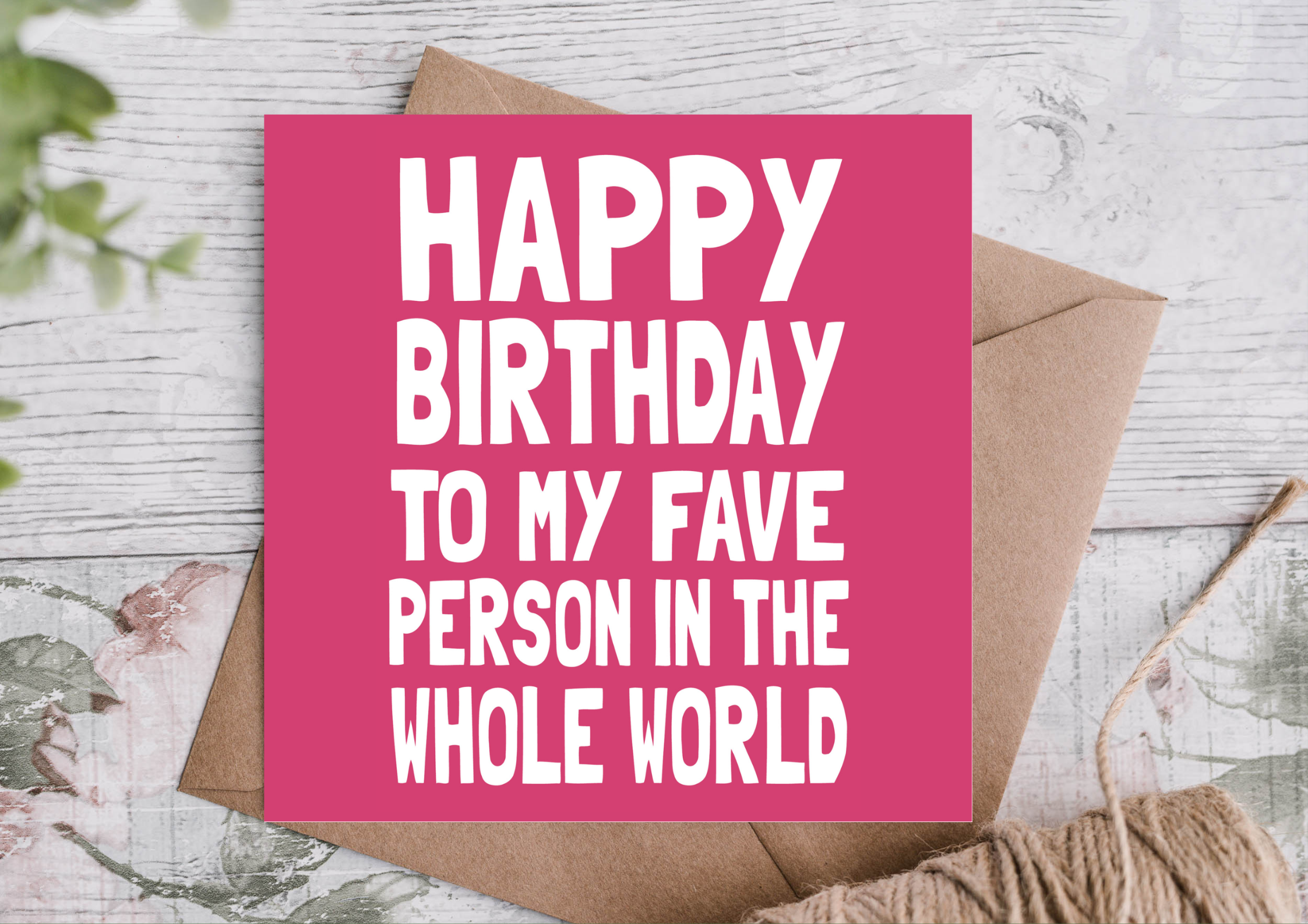 Shop funny romantic birthday cards at Mad Lilies. A playful birthday card for boyfriends, girlfriends, husbands or wives, printed on recycled card.