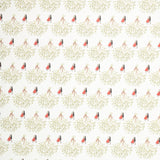 Shop Laura Stoddart Christmas Kiss gift wrap. FSC-approved Christmas wrapping paper, made in England with a romantic festive design. 50 x 70cm.
