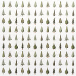 Laura Stoddart Chelsea Parade cotton apron featuring colourful illustrations on natural cotton fabric