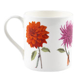 Shop the Laura Stoddart In Bloom Dahlias mug. A beautiful bone china floral mug, dishwasher and microwave safe—perfect for everyday use or gifting.