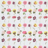 Luxury pink floral gift wrap featuring Laura Stoddart’s In Bloom artwork. FSC-approved wrapping paper printed in England.