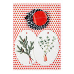 Laura Stoddart Spruce & Eucalyptus Christmas Gift Tags. Pack of 12 with twine, made in England using FSC-approved paper.