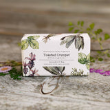 Lavender &amp; Bay luxury 190g triple-milled shea butter soap bar, made in Britain with vegetable oils and recyclable packaging.
