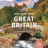 Lonely Planet Great Britain Road Trips paperback travel guide featuring 36 scenic driving routes across England, Scotland and Wales.