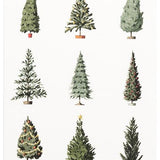 Laura Stoddart Christmas Trees Christmas Cards (pack of 10)