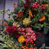Winterberry Charm Luxury Christmas Wreath